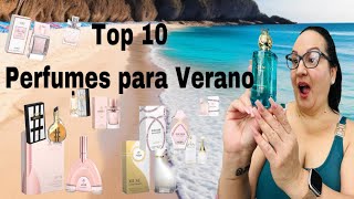 ✅Top 10 Perfumes para Verano perfumesarabes fraganciaseconomicas h [upl. by Aryek]