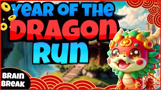 🐲 Dragon Run 🐲  Fitness Run  Brain Break  MiniGames  GoNoodle Inspired [upl. by Lam]