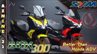 2024 SYM ADX300  Best New Generation Scooter [upl. by Risser334]