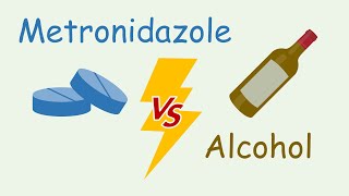 Metronidazole vs alcohol Drug Interaction  Disulfiram Like reaction [upl. by Coridon222]