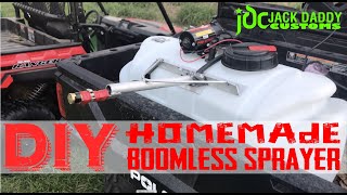 DIY EASY Homemade Boomless sprayer conversion 18 feet of spray 1000 Subscriber GIVEAWAY included [upl. by Ttelrats]