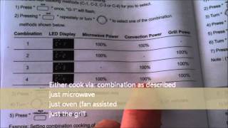 Delonghi AC925EFY combination oven grill microwave [upl. by Sokairyk]