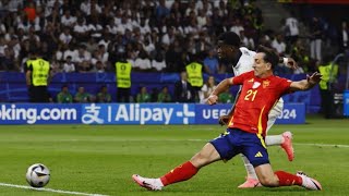 Euro 2024 final Spain tops England wins dramatic historic 4th title [upl. by Tiffy]