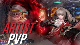 Lost Ark ARTIST PvP  THIS CLASS IS SO FUN [upl. by Ashwell734]