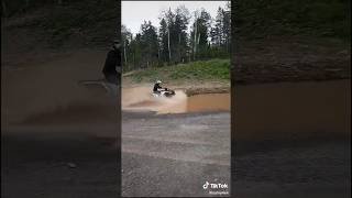 Kodiak 450 2020😈💪 dontforgettolikeandsubscribe 4wheeler atv 4x4 water yamaha [upl. by Quartis737]