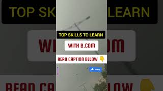 Top Skills To Learn With Bcom  Best Skills for Bcom Students shorts [upl. by Clarkin]