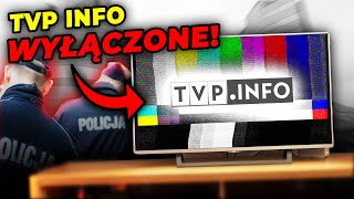 TAK WYGLĄDAŁO WYŁĄCZENIE TVP INFO [upl. by Bael]