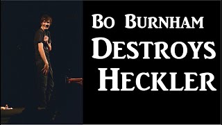 Bo Burnham Absolutely Destroys Heckler [upl. by Ramiah]