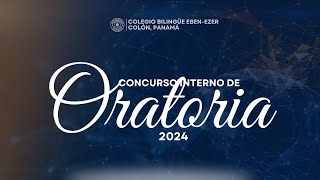 CONCURSO INTERNO DE ORATORIA [upl. by Sloatman727]