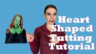 Heart Shaped Tutting Tutorial [upl. by Sexela]