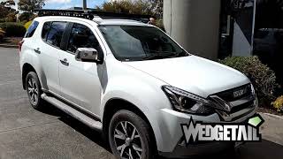 Tradesman Roof Racks  Isuzu Mux  Wedgetail Roof Rack Fitment [upl. by Asia]