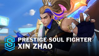 Prestige Soul Fighter Xin Zhao Wild Rift Skin Spotlight [upl. by Yvon]