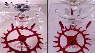 Swiss vs English lever escapement [upl. by Orpah]