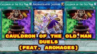 Yugioh  Cauldron of the Old Man Duels Feat Aromages Deck Download in Description [upl. by Bolt]