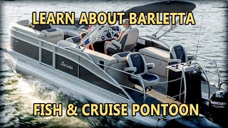 Learn About 2022 Barletta Cabrio C22CC Cast amp Cruise Pontoon Boat [upl. by Alil]