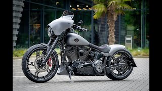 Thunderbike HarleyDavidson Softail Slim S Speed Glider [upl. by Allsopp]