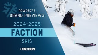 20242025 Faction Skis Preview  Powder7 [upl. by Eindys]