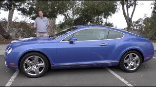 A Used Bentley Continental GT Is a Crazy 50000 Used Car [upl. by Eenimod]