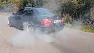 BMW E46 330D Burnout [upl. by Trisha]