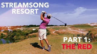 Streamsong Resort Vlog Pt 1 The Red Course [upl. by Kellsie]