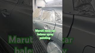 Maruti nexa car baleno spray painting shorts automobile youtubeshorts trending [upl. by Staal553]