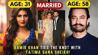 aamirkhan amp Fatima Sana Sheikhs Wedding Journey  TheTalentedWorld  showbiz bollywood news [upl. by Hussey]