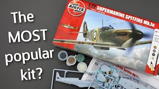 Have YOU Built This Kit Airfix Supermarine Spitfire Mk1a in 172 Scale  Unboxing Review [upl. by Amsirac]