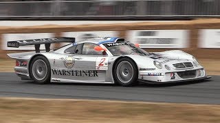 MercedesBenz CLK LM Sound  Accelerations amp Fly Bys [upl. by Binetta]