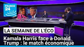 Kamala Harris face à Donald Trump  le match économique • FRANCE 24 [upl. by Verner993]