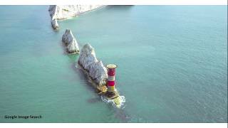 Viewing the Needles Lighthouse from Swanage through a telescope [upl. by Eisak]