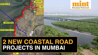 Mumbai To Get 2 New Coastal Roads To Connect Upcoming Navi Mumbai Airport  Kharghar  Ulwe [upl. by Atival]