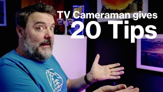 20 Quick ways to improve your content front a TV Cameraman [upl. by Swanhilda]