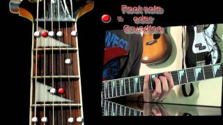 Moll Pentatonik  Pattern 4 Guitar lesson [upl. by Nibroc]