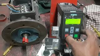 Siemens G120c drive in remote operation mode and potentiometer [upl. by Tolley]