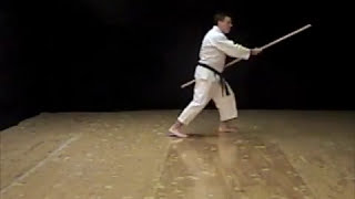 ShishiNoKun Kata of IsshinRyu Kobudo Michael Calandra [upl. by Annunciata]