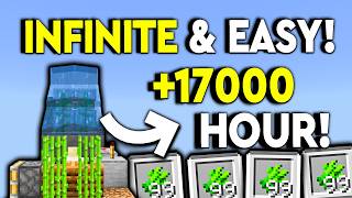 BEST INFINITE SUGAR CANE FARM 121 Minecraft Bedrock  MCPEXboxPS4Nintendo SwitchWindows 10 [upl. by Rowney]