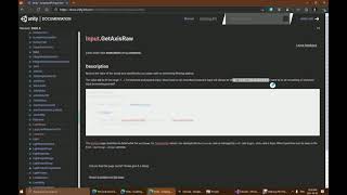 GetAxis vs GetAxisRaw  Unity [upl. by Ahsimaj431]