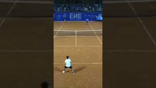 Top moment in tiebreak 👏 tennis highlights [upl. by Trocki]