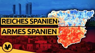 Wieso ist der SÜDEN SPANIENS SO ARM  VisualEconomik DE [upl. by Luba]