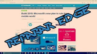 Como Reparar Micrsoft Edge en Windows 10 [upl. by Aehcim]