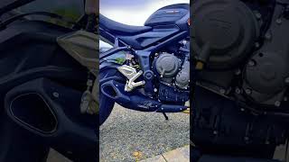 Firetong Exhaust on Triumph Trident 660 – Epic Sound Test [upl. by Doxia]