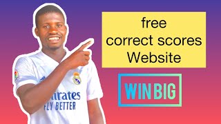 best free correct scores football predictions site to win everyday [upl. by Nauqad]