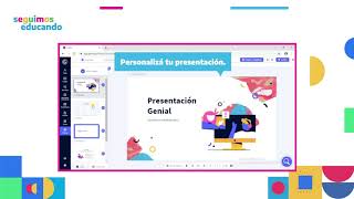 ¿Cómo crear y compartir una presentación en Genially [upl. by Curr]