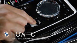 HowTo Resetting your BMW Operating System 8 [upl. by Flagler265]