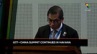 FTS 1230 1609 G77 and China Summit continues in Havana [upl. by Nnyleuqcaj]