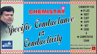 SPECIFIC CONDUCTANCE OR CONDUCTIVITY [upl. by Alguire]