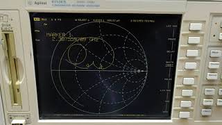 Agilent 8753ES cantenna test [upl. by Meave]