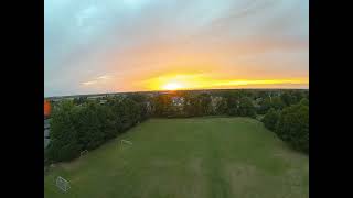 FPV Drone  Sunset over Impington [upl. by Florian882]