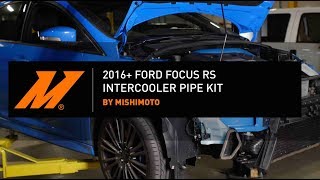 20162018 Ford Focus RS Hot amp Cold Side Intercooler Pipe Kit Installation Guide by Mishimoto [upl. by Rayle]