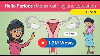 Hello Periods Hindi  The Complete Guide to Periods for Girls [upl. by Adiesirb]